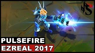 Pulsefire Ezreal Ultimate Skin Update 2017 (League of Legends)