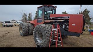 Spring IS Here...... CaseIH Steiger 9270 Oil Change
