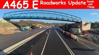 A465 26/11/24 Update. Roadworks Sections 5 & 6