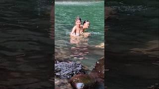 gorgeous girls in the pond‼️ #baliwaterfalltour