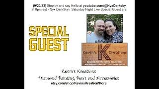  LIVE - Kevin and Erica Putt of Kevins Kreations  09-23-23