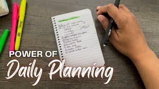 Power of Daily Planning