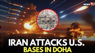 Iran Bombs Doha Live News | Explosions Over Qatar | Iran Attacks U.S. Base | Iran vs Israel | Qatar
