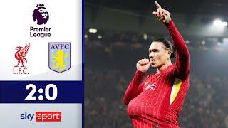 5 Punkte! Reds bauen Vorsprung aus! | Liverpool - Aston Villa | Highlights - Premier League