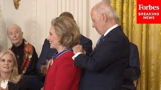 BREAKING: Biden Awards Presidential Medal Of Freedom To Hillary Clinton, Bono, Bill Nye And More