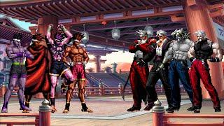 [KOF Mugen] Joe Higashi Team vs Rugal Bernstein Team