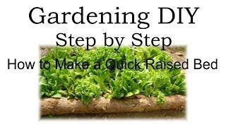 How to Make a Raised Garden Bed