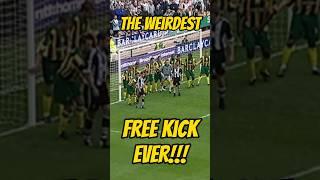 Weirdest Free-Kick Ever 