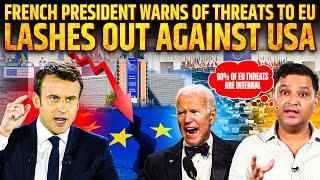 French President Warns of Threats to European Union | The Chanakya Dialogues with Major Gaurav Arya