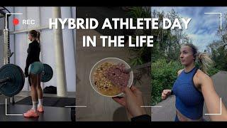 Hybrid Athlete Day In The Life | Marathon Taper