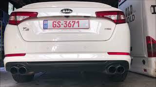 KIA K5 Optima 2.0 Turbo Cold Start and JUNB.L Exhaust Sound