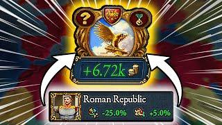 FORMING the RICHEST ROMAN EMPIRE In EU4 1.37