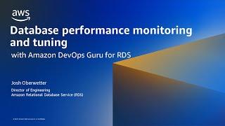 Database Performance Monitoring and Tuning with Amazon DevOps Guru for RDS- AWS Database in 15