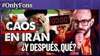 IRÁN al borde de su desintegración ¿Qué pasa si Israel mata al Ayatolá? - @SoloFonseca