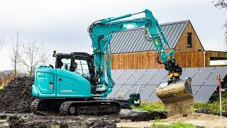 Kobelco SK85MSR7 2PB voor Legemaat