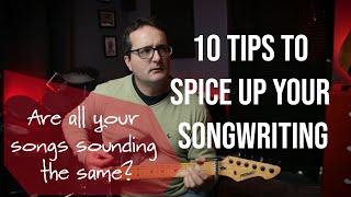 10 Tips to Spice up your Songwriting | Vortex Afternoon