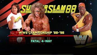 WWE 2K25:  4-Way | WWE Championship '88-'98