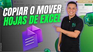  Copiar o Mover hojas en el mismo o a otro archivo de Excel