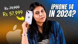 iPhone 14 long term review - Should you buy in 2024? | Amazon and Flipkart sale 