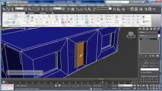 3ds max 2010 - Simple house tutorial - edit poly - graphite modeling tools - HD