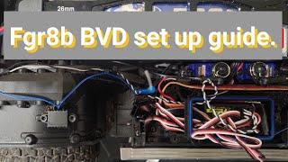 Flysky Fgr8b BVD voltage monitor set up guide.