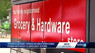 Iowa town combats food desert with high-tech food locker