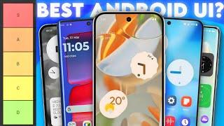 Ranking Android Uis to Find Out Which One is the BEST !