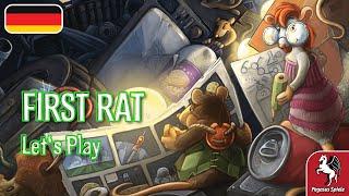 FIRST RAT |DE| Let's Play | Pegasus Spiele