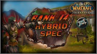 Rank 14 Hybrid Spec Madness | Priest PvP Highlights WoW Classic