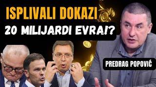 Predrag Popović: Mračne tajne izlaze na videlo; Srbija bila talac porodične firme Vučića i kartela