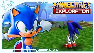 A Nostalgic Sonic Video | Minecraft Exploration with Colours Sonic