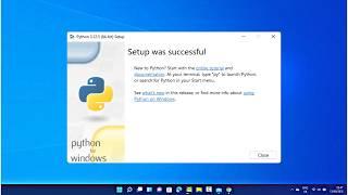 How to Install Python 3.13.1 on Windows 11 (2025)