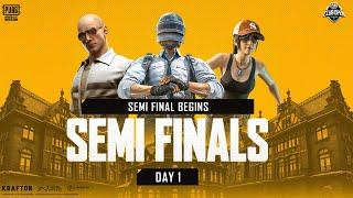 SEMI FINAL BEGINS! ⌛ | DAY #1 | PUBG MOBILE CLUB OPEN