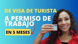 Como logre obtener un permiso de trabajo en USA desde una visa de turista en solo 5 meses