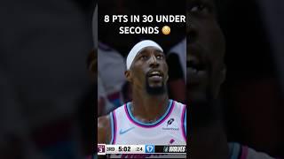 The Miami Heat score 8 PTS in under 30 seconds 