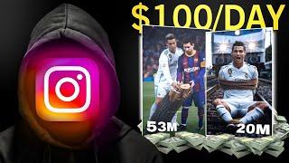 I use AI to Earn $35K/MONTH with faceless Instagram theme pages (Passive income)