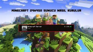 2023 Güncel Video | Minecraft Server Kurma #1| Minecraft 24w45a Sunucu Nasıl Kurulur