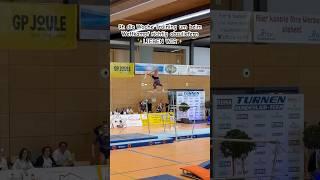 SCHLIMMSTER WETTKAMPF EVER  #gymnastics #fail #turnen #bodenturnen