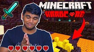 RAIDING A BASTION FOR NETHERITE TODAY! [MINECRAFT HARDCORE]