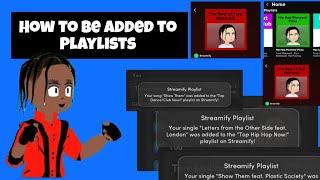 HOW TO GET ADDED TO PLAYLISTS ON SPOTIFY || MUSIC WARS ROCKSTAR