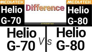 Mediatek Helio G 80 Processor Launched Comparison With Helio G 70 which is better