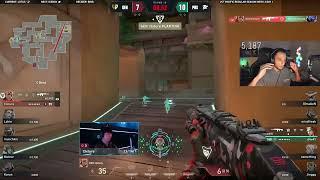 FNS reacts to Gen Texture's INSANE 1v4  ACE Clutch against PRX