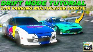 *UPDATED* How to DRIFT like a PRO with DRIFT MODE!! CAR PARKING MULTIPLAYER 1 (CPM1)