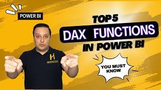 Top 5 DAX Functions that you have to know!!