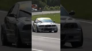 E46 flat out like crazy  #BMW #E46 330Ci #hillclimb #bergrennen #hillclimbfans #racing