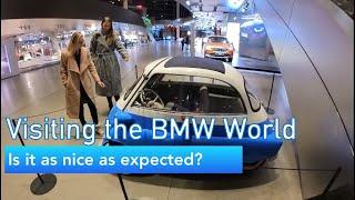 Me visiting the BMW World in Munich