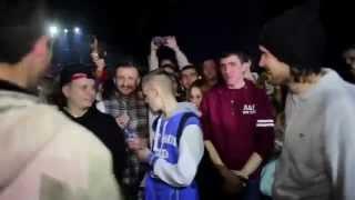 SLOVO   сезон 3, фристайл баттл NOIZE MC vs  Кубинец