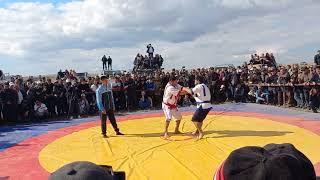 Қазақ күресі: Олжас Шынкеев (Қарағанды облысы) vs Айбат Сейтен (Астана қаласы)