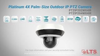 Introducing the New Platinum 4x Palm-Size Outdoor IP PTZ Camera - PTZIP204WX4IR