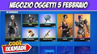 Fortnite Negozio Oggetti Oggi 5 Febbraio 2022 | Negozio Oggetti 5.2.22 Hardigatti